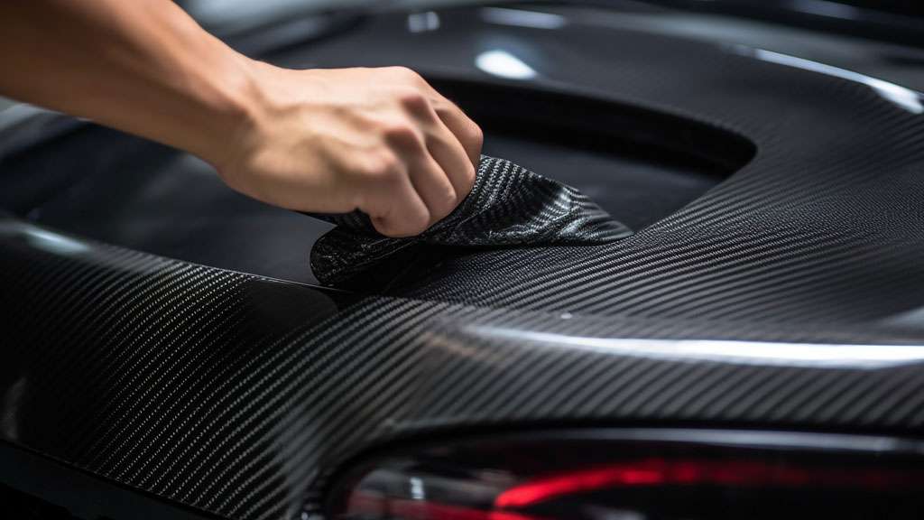 Inspection minutieuse du bas de caisse d'une voiture de sport